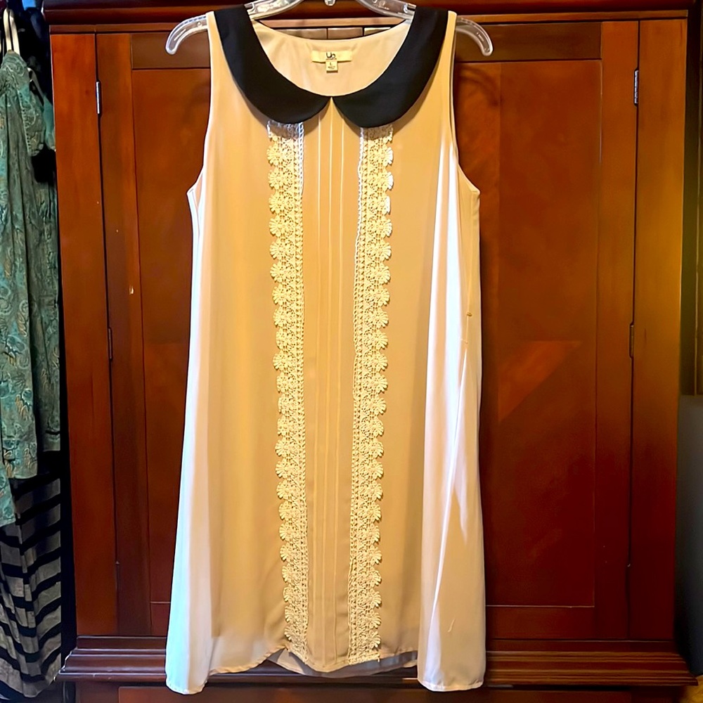 YA Los Angeles L DRESSY SILK BABYDOLL DRESS WITH POLYESTER LINING
